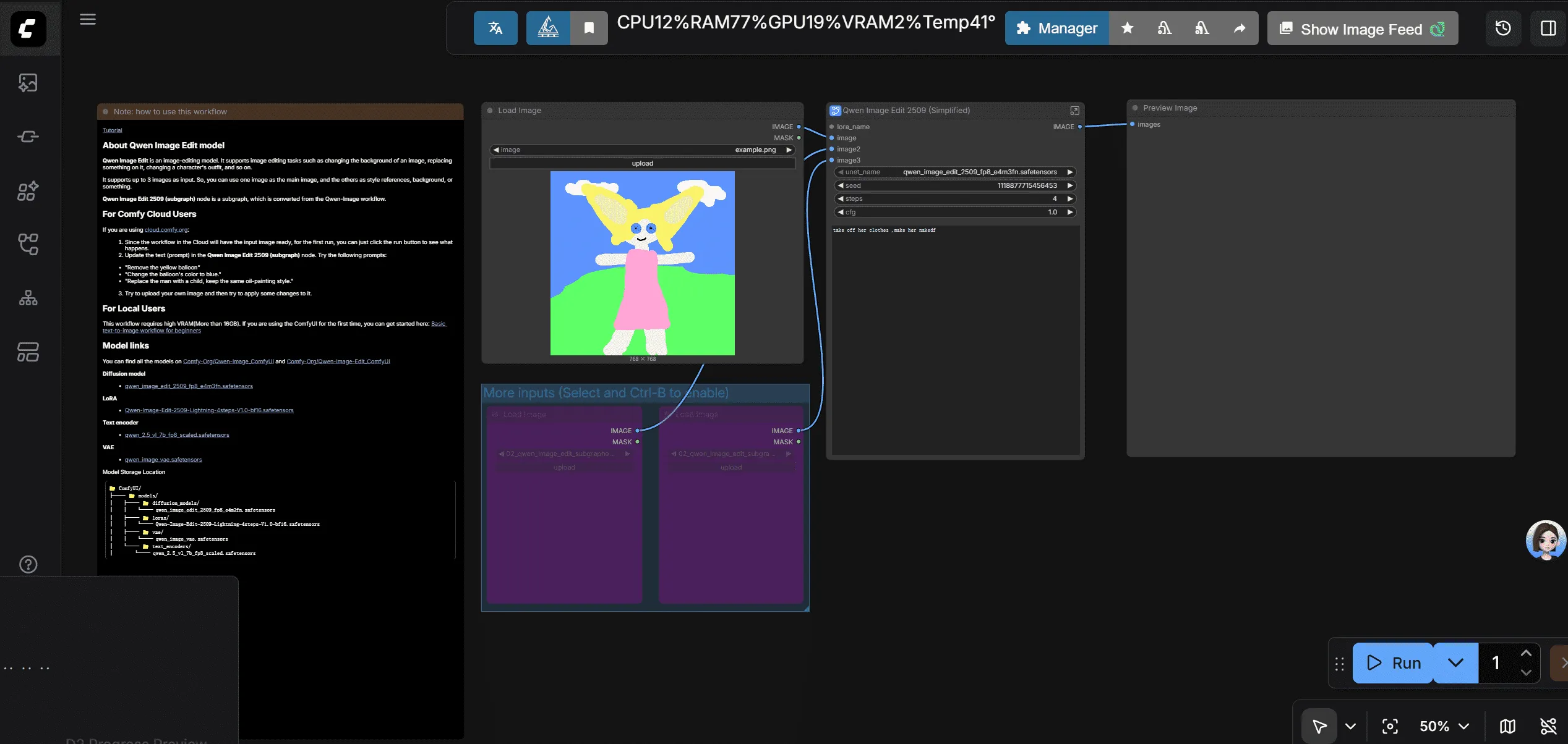 image-editing workflow